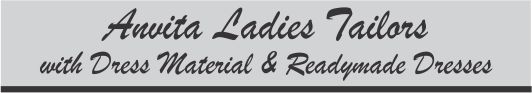 Anvita ladies tailors logo