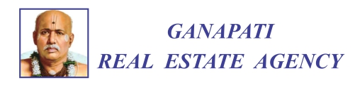 Ganapati real estate agency logo